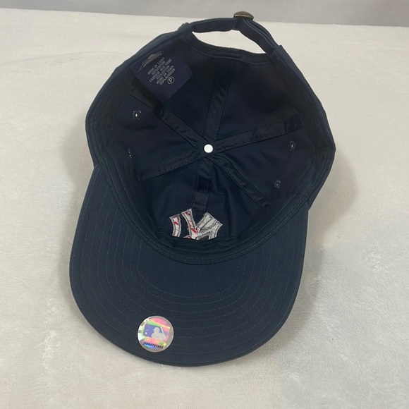 New Era New York Yankees Navy Adjustable Hat W/ Red/White/Blue Embroider… - Picture 6 of 9
